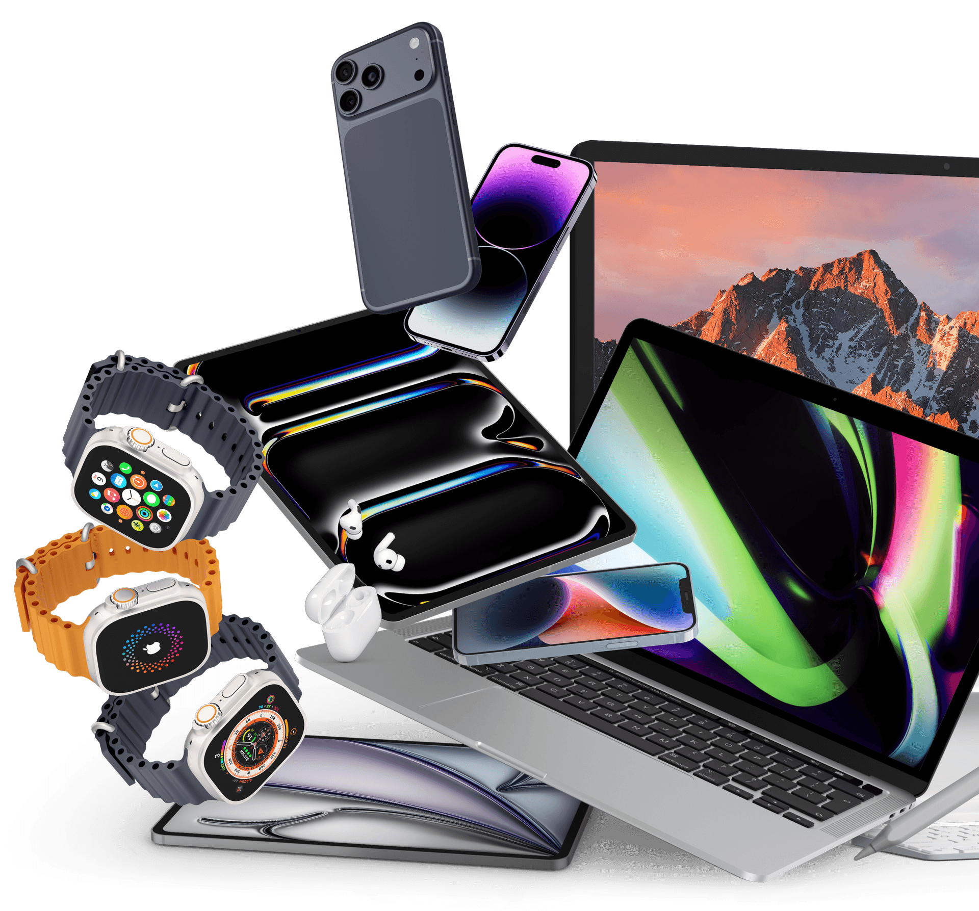 Apple Products - iPhone, iPad, MacBook, Apple Watch, AirPods